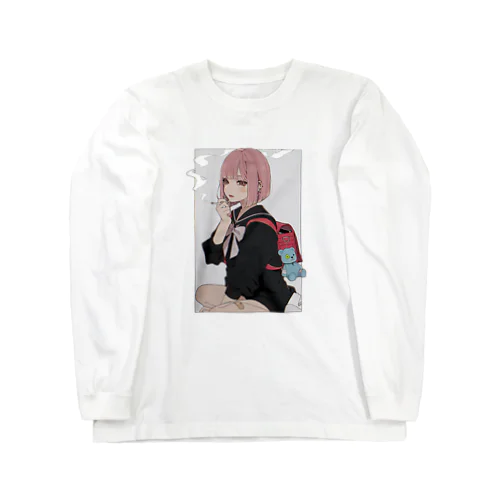 喫煙ちゃん Long Sleeve T-Shirt