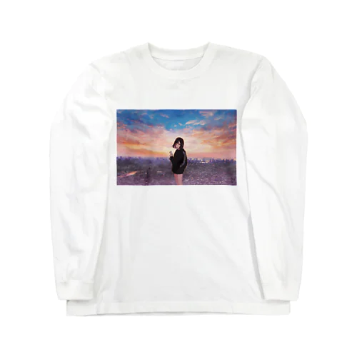 夕景 Long Sleeve T-Shirt