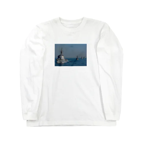 イージス艦と護衛艦 Long Sleeve T-Shirt