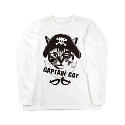 Nobigao 海賊猫 Long Sleeve T-Shirt