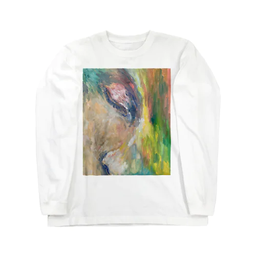 油絵「Ophelia（オフィーリア）」 ロングスリーブTシャツ