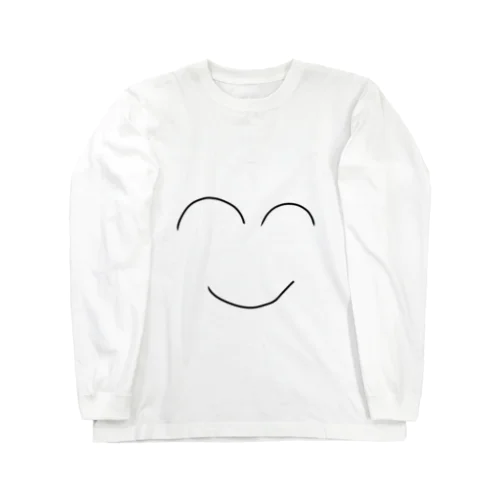 満面の笑みパーカー Long Sleeve T-Shirt