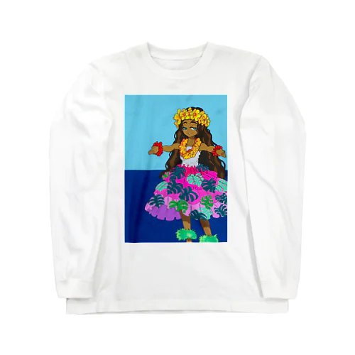 Hula Girl🌺 Long Sleeve T-Shirt