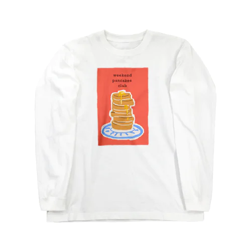 積み重ねパンケーキ ロングスリーブTシャツ