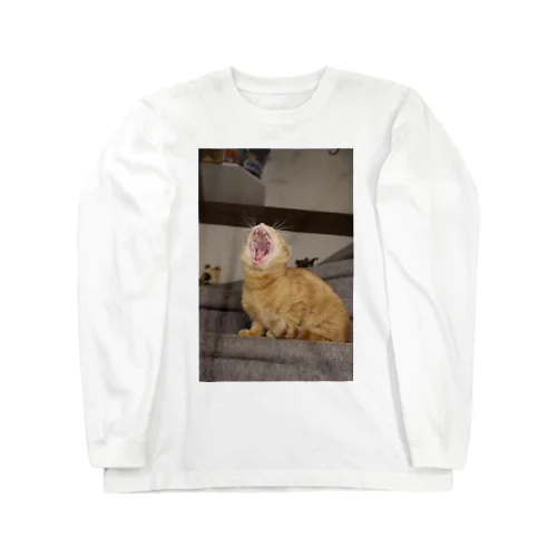 猫のお口 Long Sleeve T-Shirt