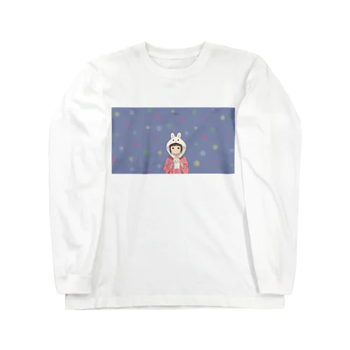 お揃いうさちゃん Long Sleeve T-Shirt