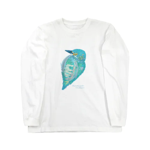 kingfisher with message Long Sleeve T-Shirt