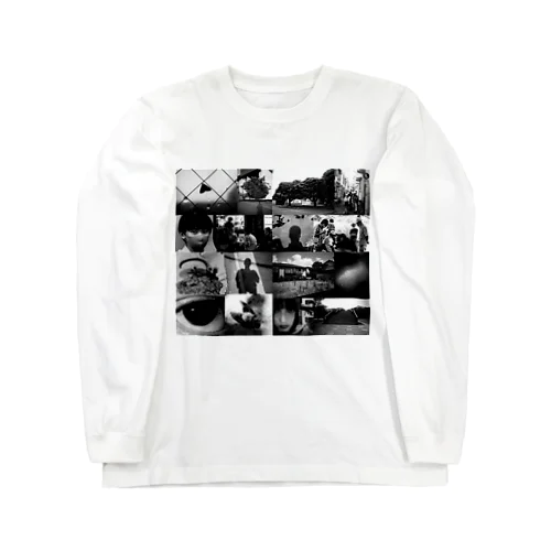 新現実 - Collage Long Sleeve T-Shirt