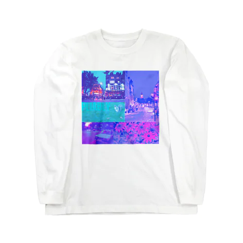 UK photo blue Long Sleeve T-Shirt