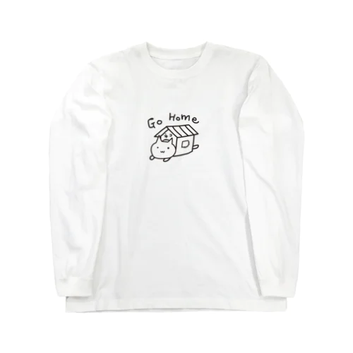 ゆるいねこ　「go gome」 Long Sleeve T-Shirt