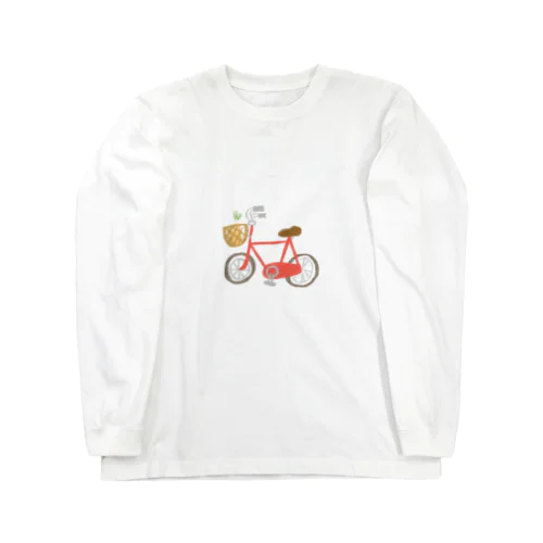 NO自転車NOライフ ロングスリーブTシャツ