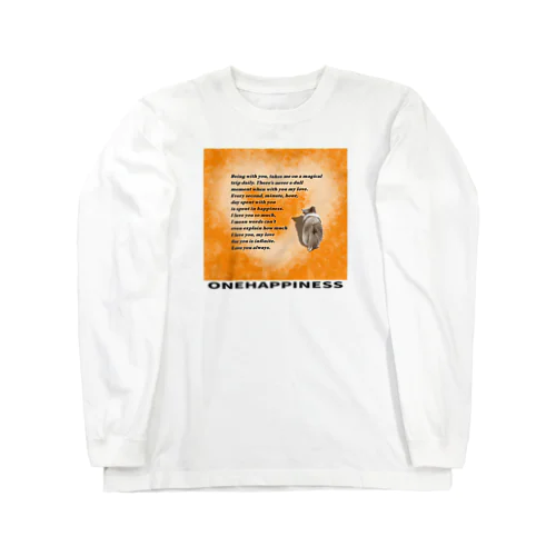 シェルティ　ハート Long Sleeve T-Shirt