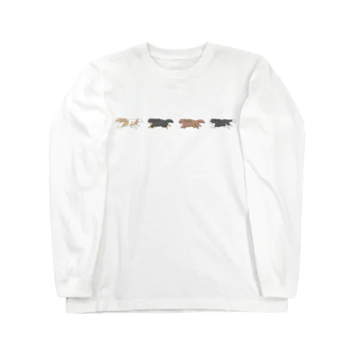 椿ちゃんたち ロングスリーブTシャツ Long Sleeve T-Shirt