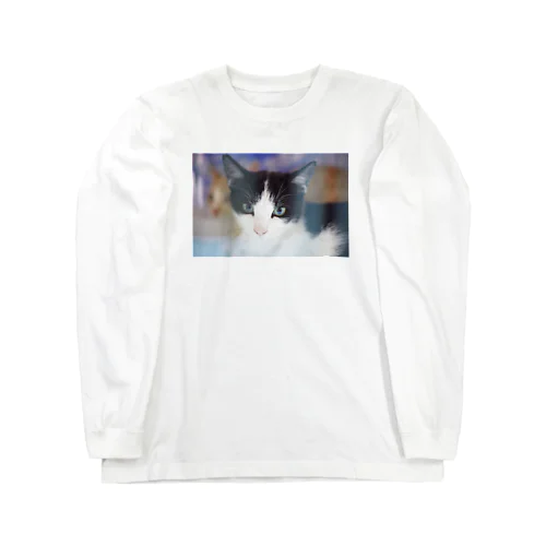 ハチワレ Long Sleeve T-Shirt