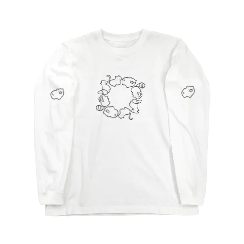 ループしりとり Long Sleeve T-Shirt