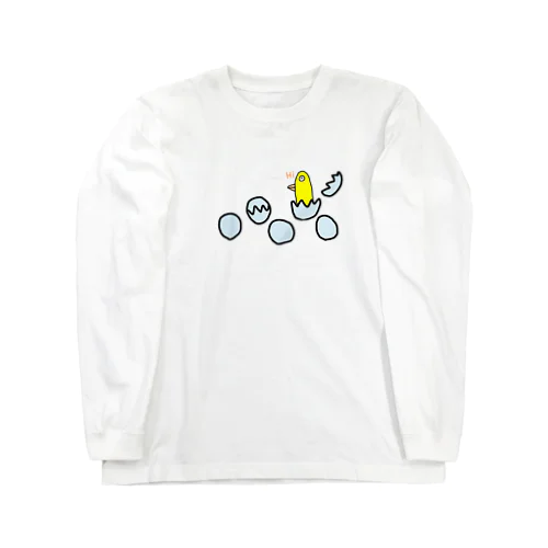 鳥の誕生 Long Sleeve T-Shirt