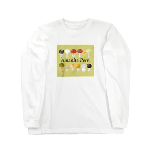 テングタケ属（12種類）　Tシャツ・パーカー類 Long Sleeve T-Shirt