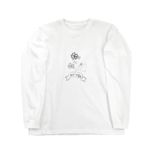 スプリング Long Sleeve T-Shirt