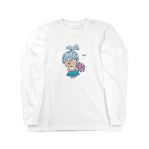 MINI BABANA アロハ ロングスリーブTシャツ