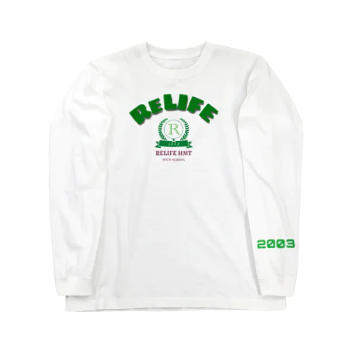 ReLIFE college?? series Long Sleeve T-Shirt