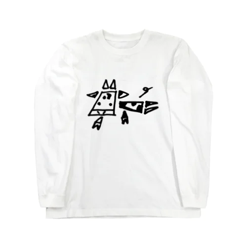 もーもーウシウシ横ver. Long Sleeve T-Shirt