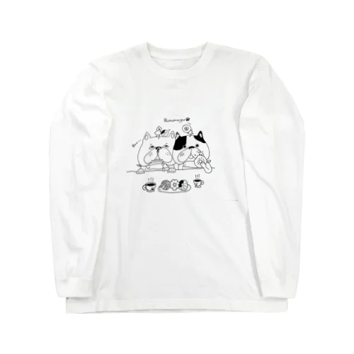 Bururuモノクロ Long Sleeve T-Shirt