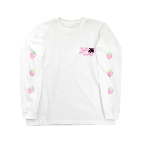 いちごにゃん^._.^🍓 Long Sleeve T-Shirt