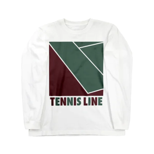 TENNIS LINE-テニスライン- Long Sleeve T-Shirt