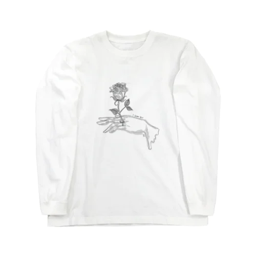 薔薇の花言葉 Long Sleeve T-Shirt