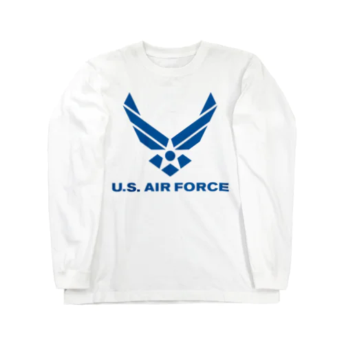 アメリカ空軍-U.S.AIR FORCE-ロゴ ロングスリーブTシャツ