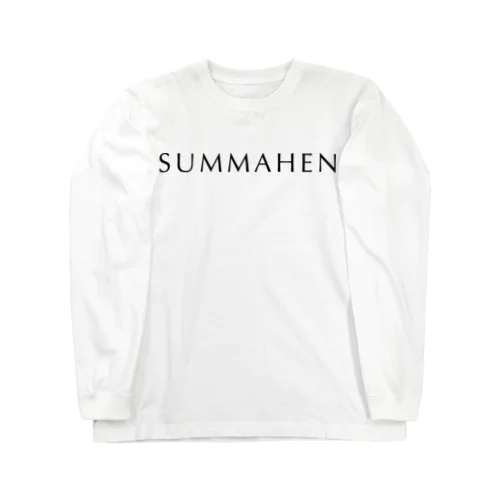 SUMMAHEN（すんまへん）黒 ロングスリーブTシャツ