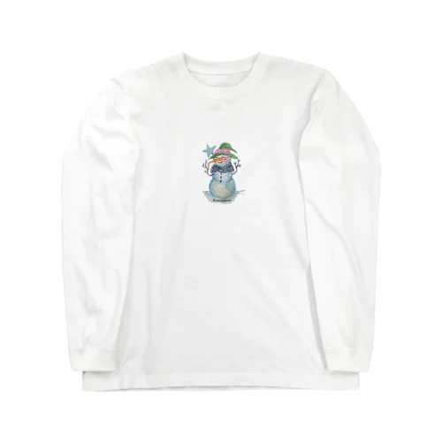 のほほんスノーマン Long Sleeve T-Shirt