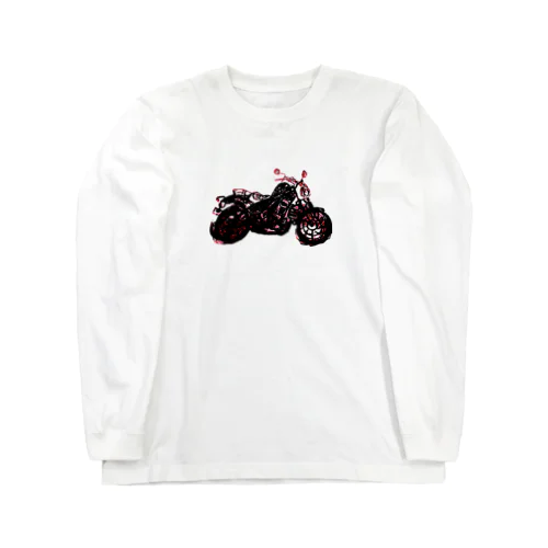 バイク乗り ロングスリーブTシャツ