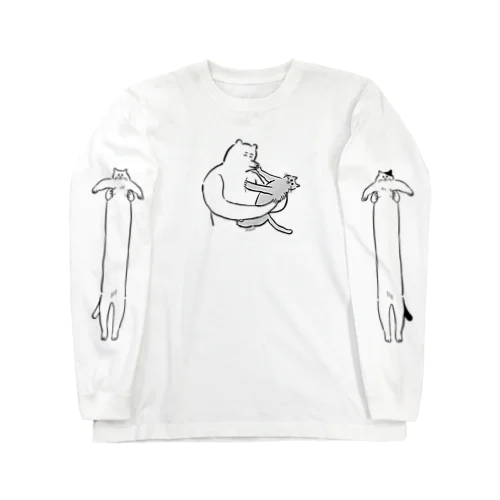 ネコ大好き Long Sleeve T-Shirt