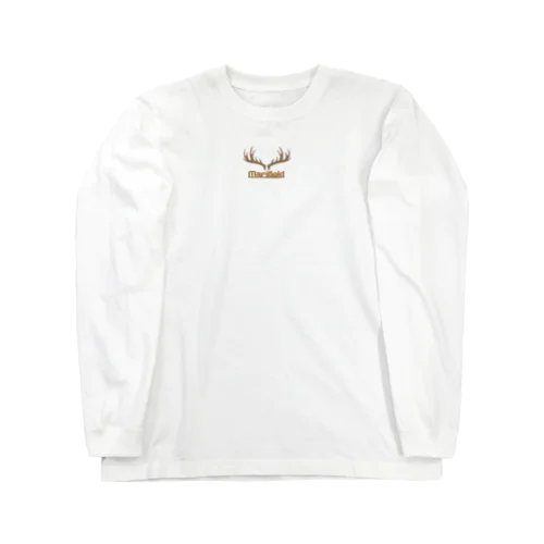 シンプルトナカイ角 Long Sleeve T-Shirt