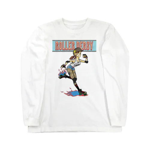 "ROLLER DERBY" Long Sleeve T-Shirt