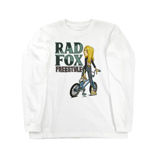 "RAD FOX" ロングスリーブTシャツ