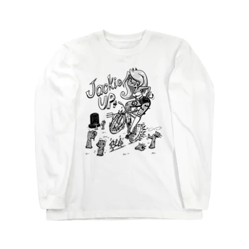 “Jackie up” 2 ロングスリーブTシャツ