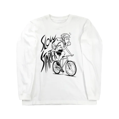 "SLOW STARTER" Long Sleeve T-Shirt