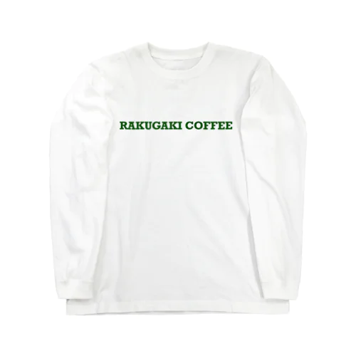 rakugaki coffee ロングスリーブTシャツ