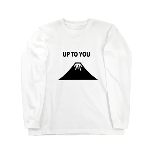 UP TOU YOU Mt.Fuji ロングスリーブTシャツ