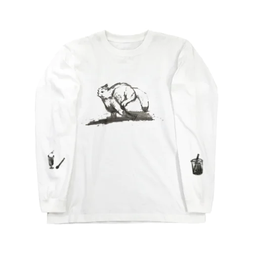 躍動感猫 Long Sleeve T-Shirt