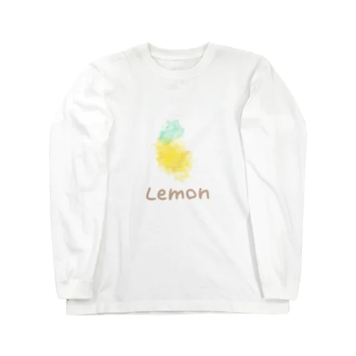 ぼんやりレモンシリーズ ロングスリーブTシャツ