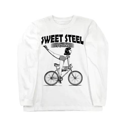 "SWEET STEEL Cycles" #1 ロングスリーブTシャツ