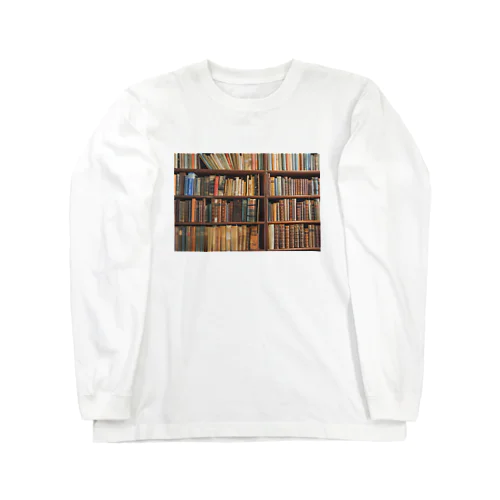 書斎　本の部屋 Long Sleeve T-Shirt