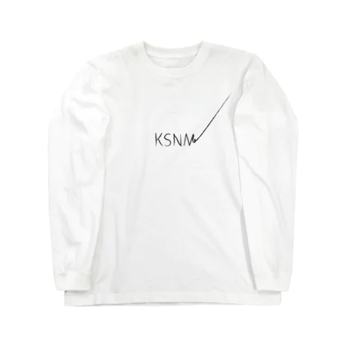 KSNM書き損じ ロングスリーブTシャツ