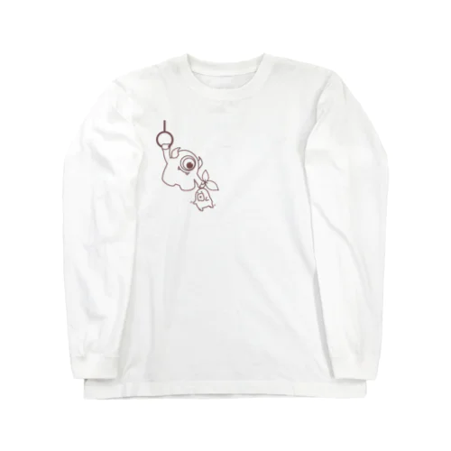 みどりのモンスターとマンドレイク  つりかわ Long Sleeve T-Shirt