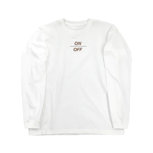 ON/OFF ロングスリーブTシャツ