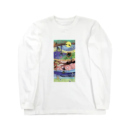 満月 Long Sleeve T-Shirt