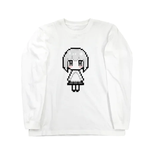 ドット女の子② ロングスリーブTシャツ